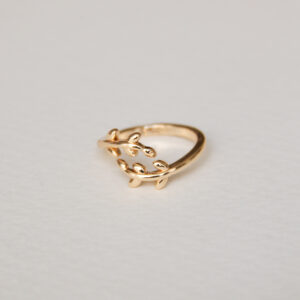 Anillo Hojitas