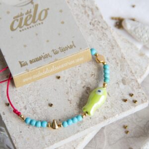 Pulsera Pescadito Verde
