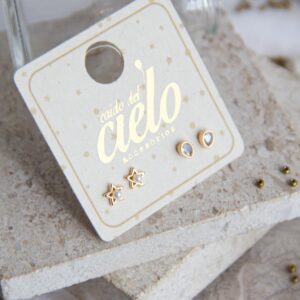 Topitos Florecita Gotas Set x 2