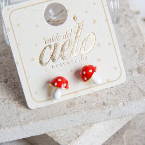 Topos Honguito Rojo/Blanco